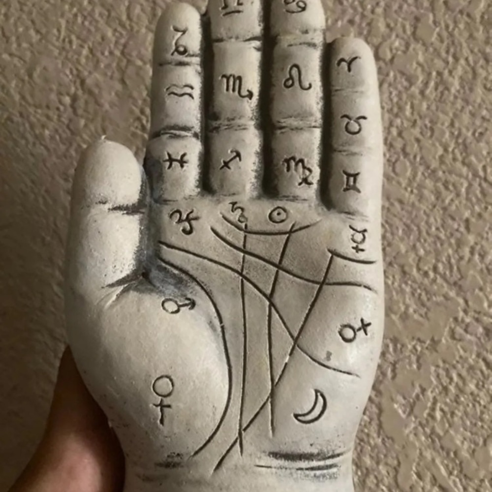 Palmistry hand
